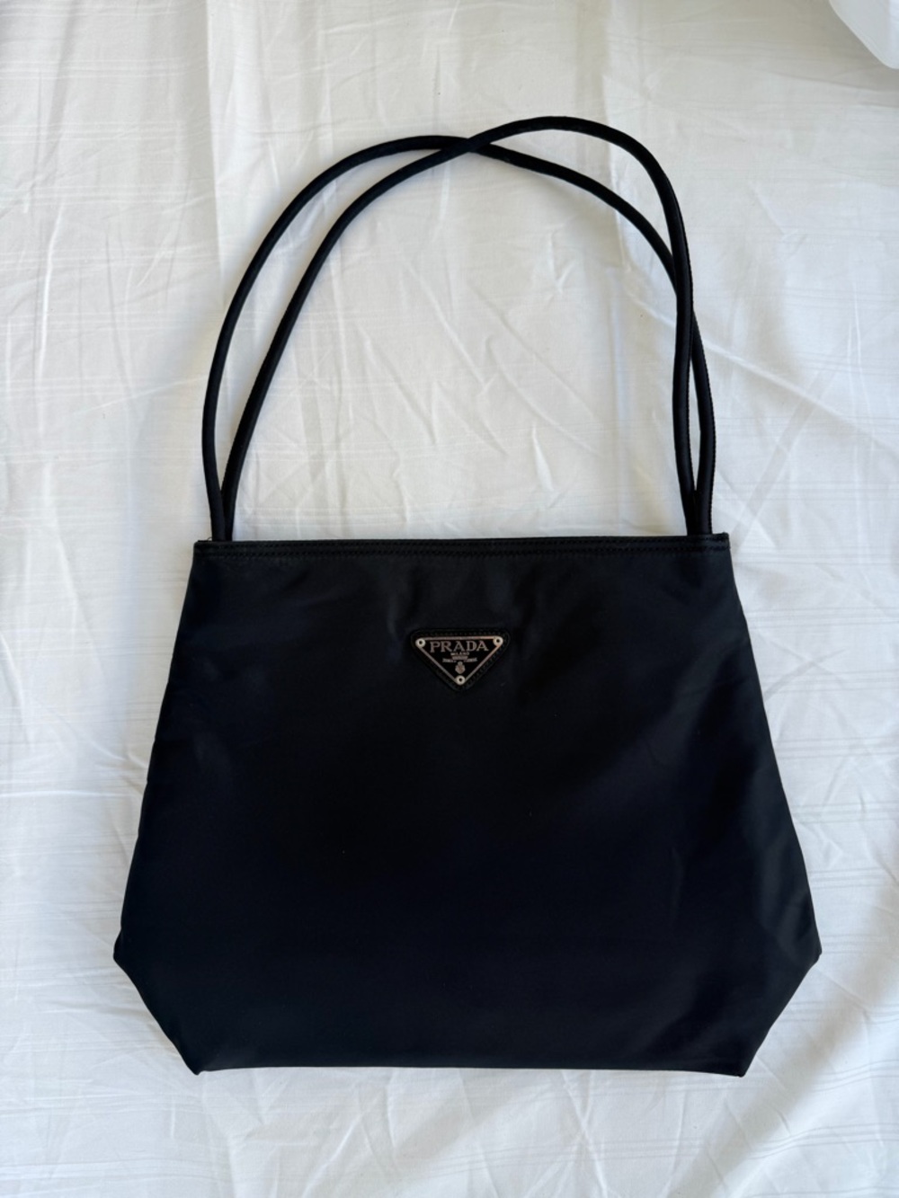 Prada Black Nylon Shoulder Bag- vintage/ Y2K